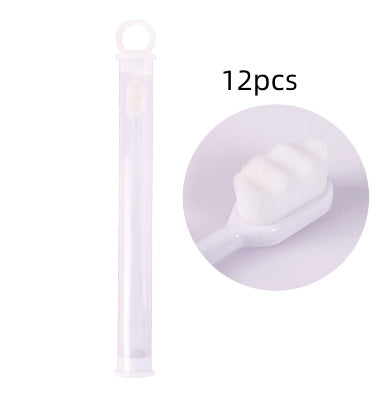 Ultra-Fine Toothbrush – Super Soft Bristle Deep Cleaning Brush for Sensitive Gums, Portable Oral Care Travel Set