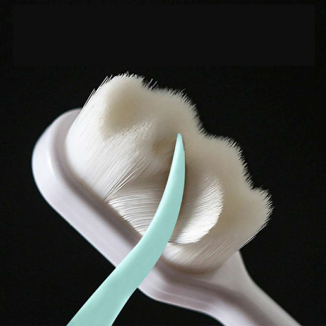 Ultra-Fine Toothbrush – Super Soft Bristle Deep Cleaning Brush for Sensitive Gums, Portable Oral Care Travel Set
