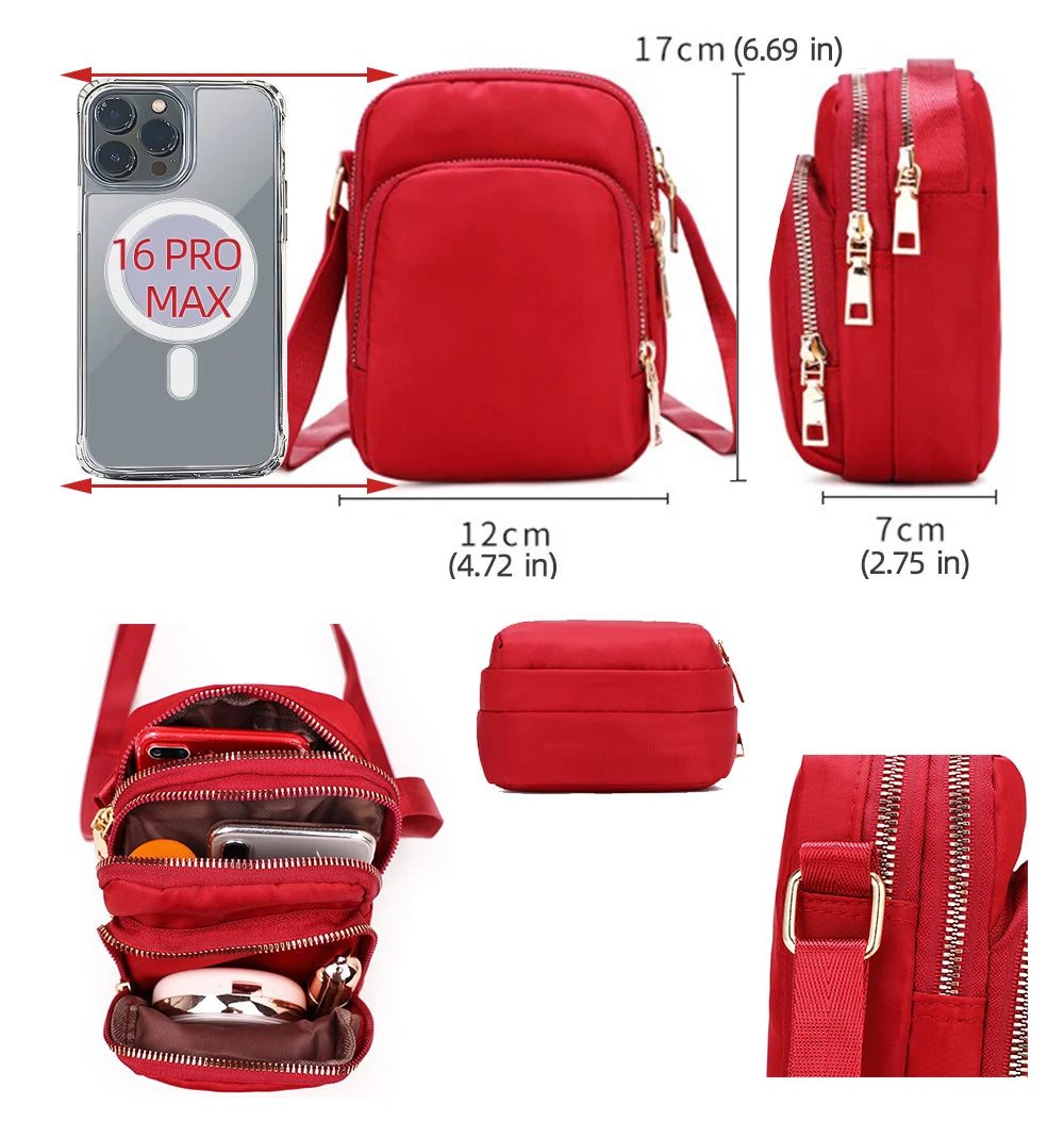 Women’s Shoulder Bag – Lilo Stitch Crossbody Cell Phone Purse