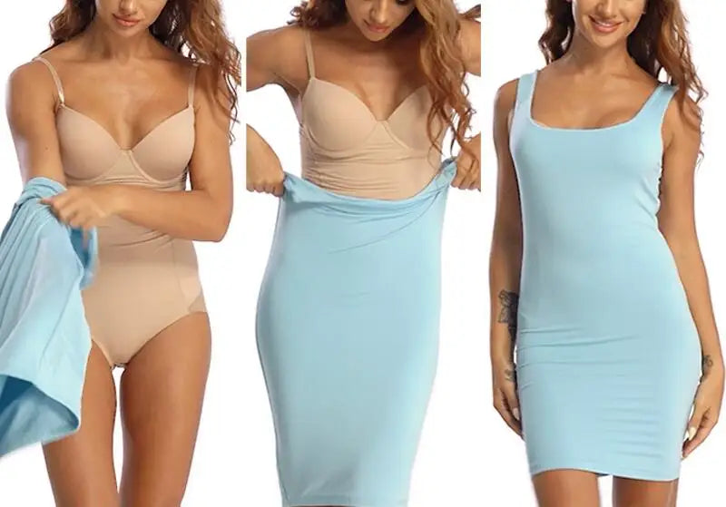 Women’s Full Body Shaper with Built-in Bra – Tummy Control Bodysuit, Waist Trainer Corset & Seamless Shapewear with Adjustable Straps