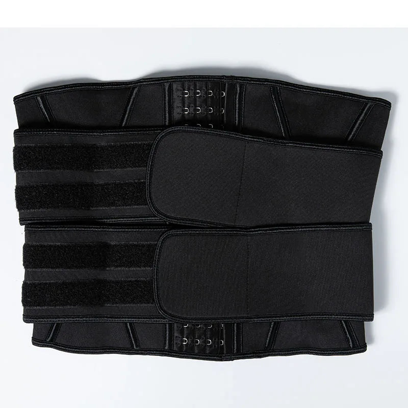 Men’s Neoprene Sauna Waist Trainer – X-Shaped Steel Bone Sweat Belt | Adjustable Belly Slimming Trimmer for Workouts & Weight Loss