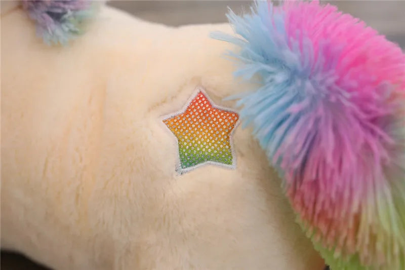 Giant Unicorn Plush Toy – Soft, Magical & Cuddle-Ready (25–100CM)