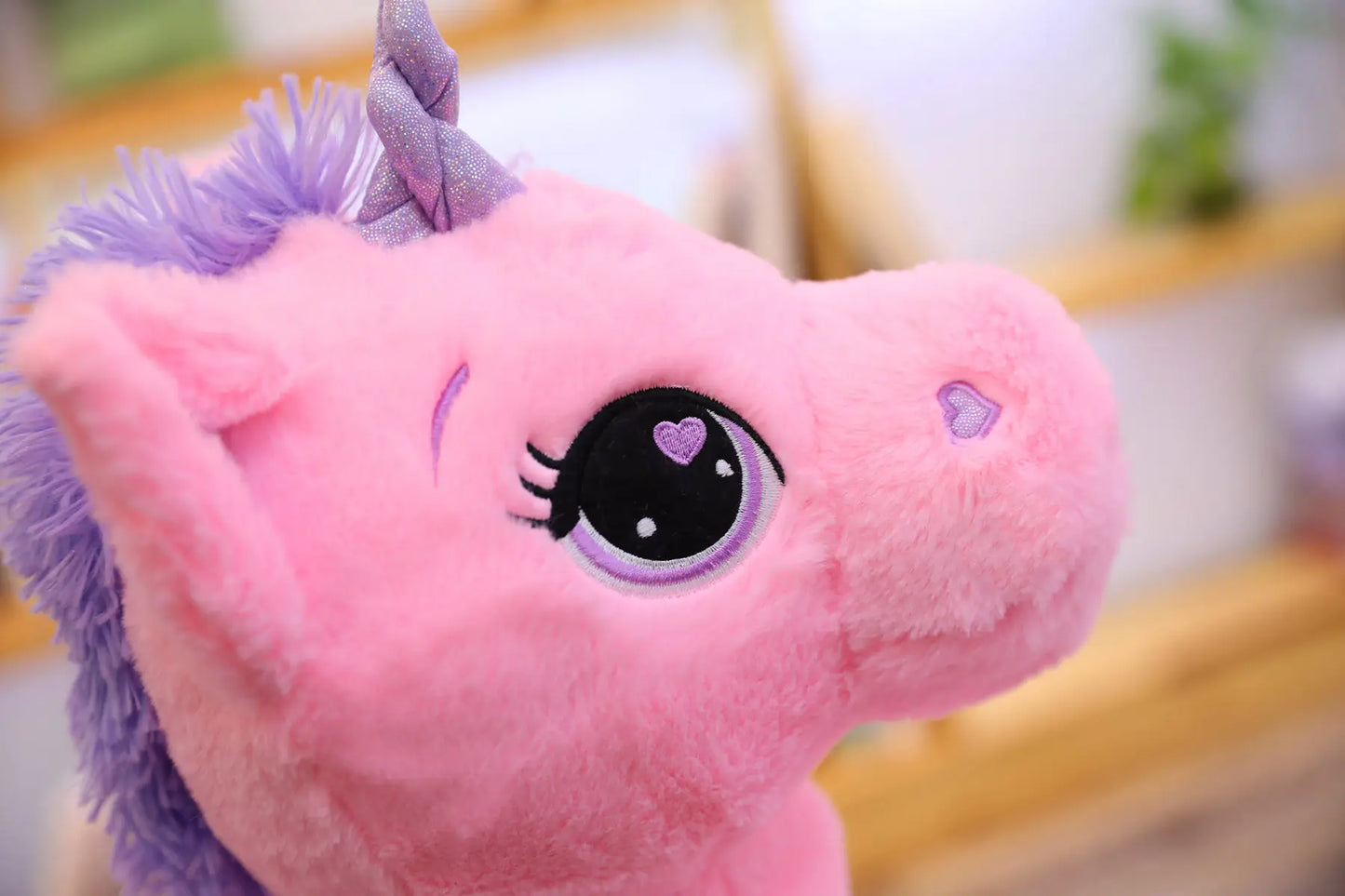 Giant Unicorn Plush Toy – Soft, Magical & Cuddle-Ready (25–100CM)