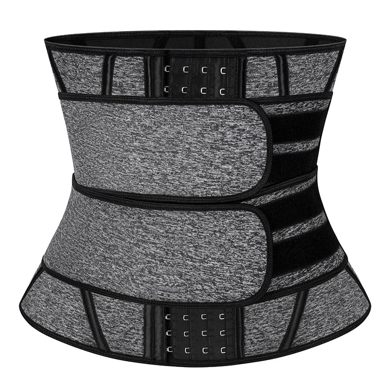 Men’s Neoprene Sauna Waist Trainer – X-Shaped Steel Bone Sweat Belt | Adjustable Belly Slimming Trimmer for Workouts & Weight Loss