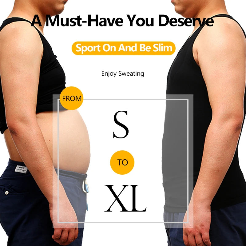 Men’s Neoprene Sauna Waist Trainer – X-Shaped Steel Bone Sweat Belt | Adjustable Belly Slimming Trimmer for Workouts & Weight Loss