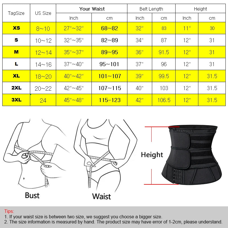 Men’s Neoprene Sauna Waist Trainer – X-Shaped Steel Bone Sweat Belt | Adjustable Belly Slimming Trimmer for Workouts & Weight Loss