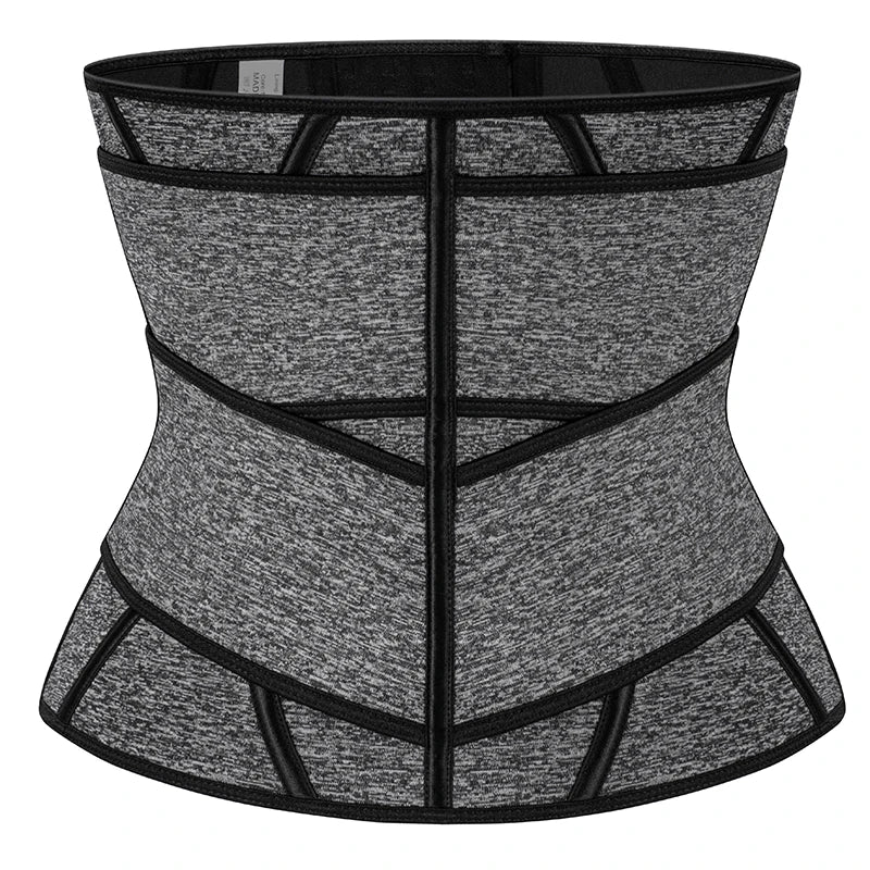 Men’s Neoprene Sauna Waist Trainer – X-Shaped Steel Bone Sweat Belt | Adjustable Belly Slimming Trimmer for Workouts & Weight Loss