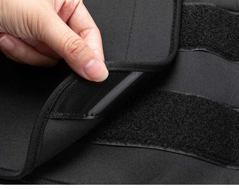 Men’s Neoprene Sweat Vest – Adjustable Waist Trainer with Double Zipper | Compression Sauna Shaper for Weight Loss & Workout