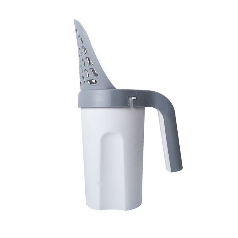 Quality Integrated Cat Litter Scoop – Large Capacity Shovel with Built-In Waste Bag Compartment