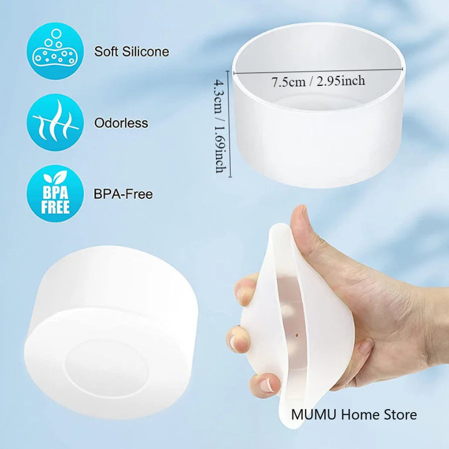3Pcs Bow Straw Cap Covers & Toppers – Cute Silicone Accessories for Stanley Cups