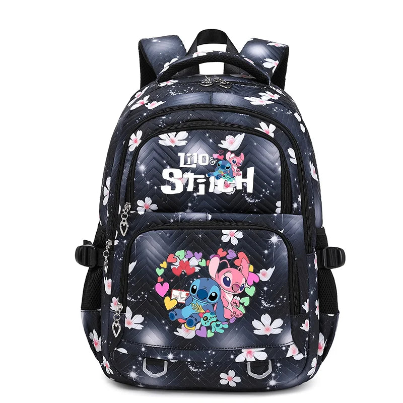 Disney Lilo & Stitch Waterproof Backpack – Perfect for Teens & Travel