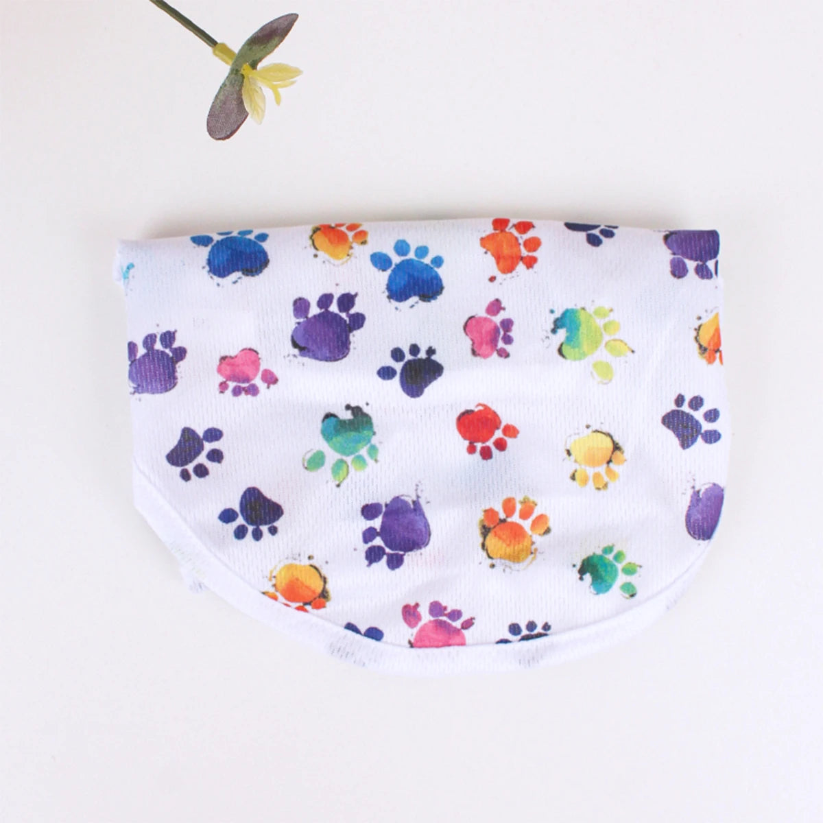 Summer Dog Vest – Breathable Footprint Print T-Shirt for Small and Medium Dogs