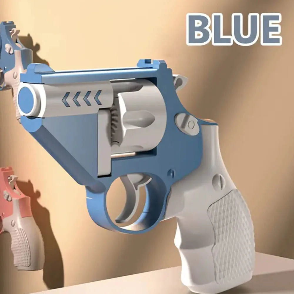 Fidget Revolver Toy Gun – Mini Decompression Pistol for Kids
