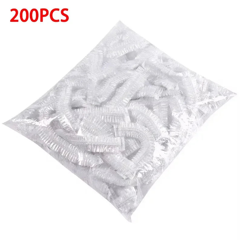 Colorful Disposable Food Covers – Elastic Fresh-Keeping Plastic Wrap Bags (Multi-Use)