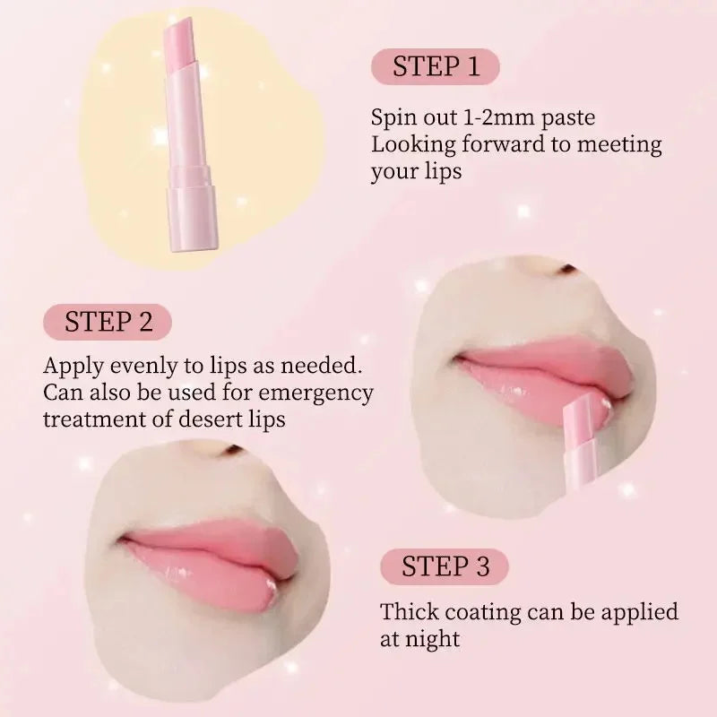 Korean Cosmetics Lightening Lip Balm – Restore Natural Pink, Moisturized Lips