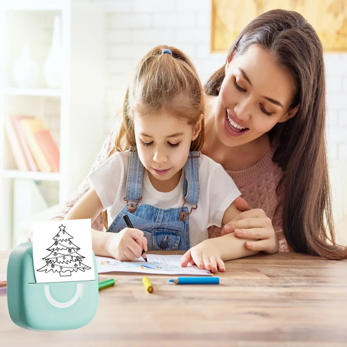 Mini Bluetooth Thermal Printer – Portable, Wireless, Ink-Free