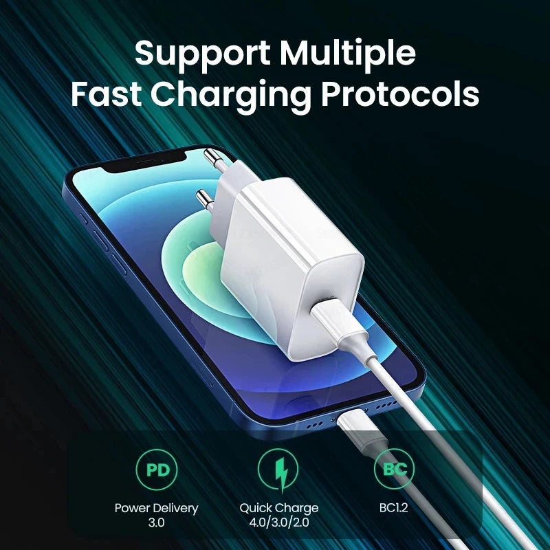 35W USB-C Fast Charger with Cable – Compatible with iPhone 11/12/13/14/15 Series