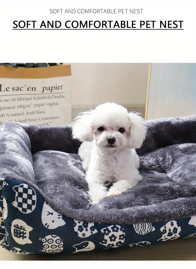 Breathable Dog Bed Sofa – Cozy Indoor Mat for Small & Medium Pets
