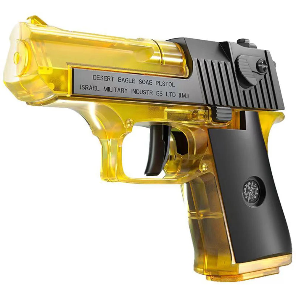 Manual Desert Eagle Style Water Gun – Summer Toy Pistol for Boys & Girls Outdoor Beach Play