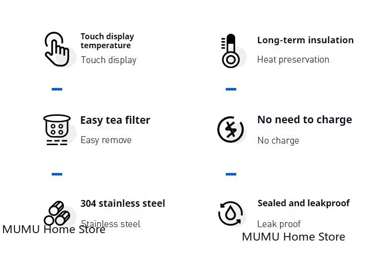 500ML Intelligent Temperature Thermos Bottle – LED Display & Stainless Steel Insulation