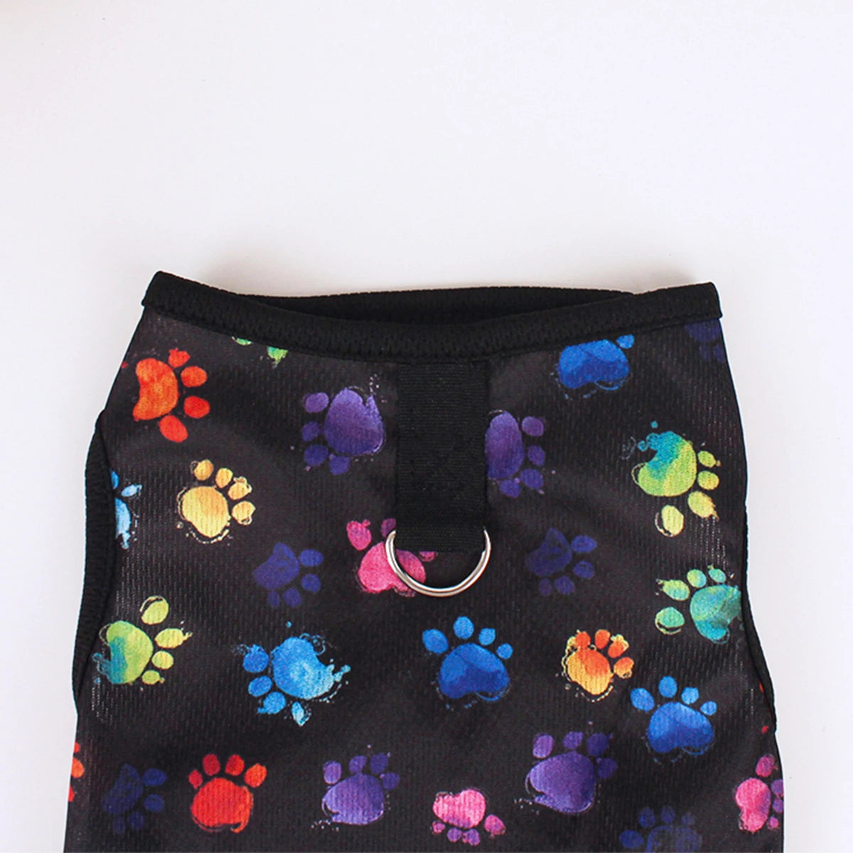 Summer Dog Vest – Breathable Footprint Print T-Shirt for Small and Medium Dogs