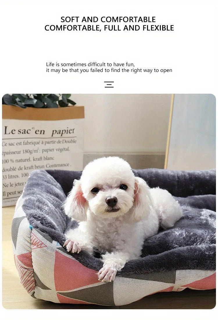 Breathable Dog Bed Sofa – Cozy Indoor Mat for Small & Medium Pets