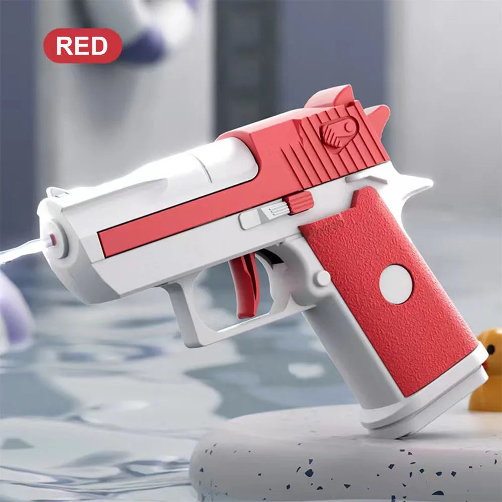 Manual Desert Eagle Style Water Gun – Summer Toy Pistol for Boys & Girls Outdoor Beach Play