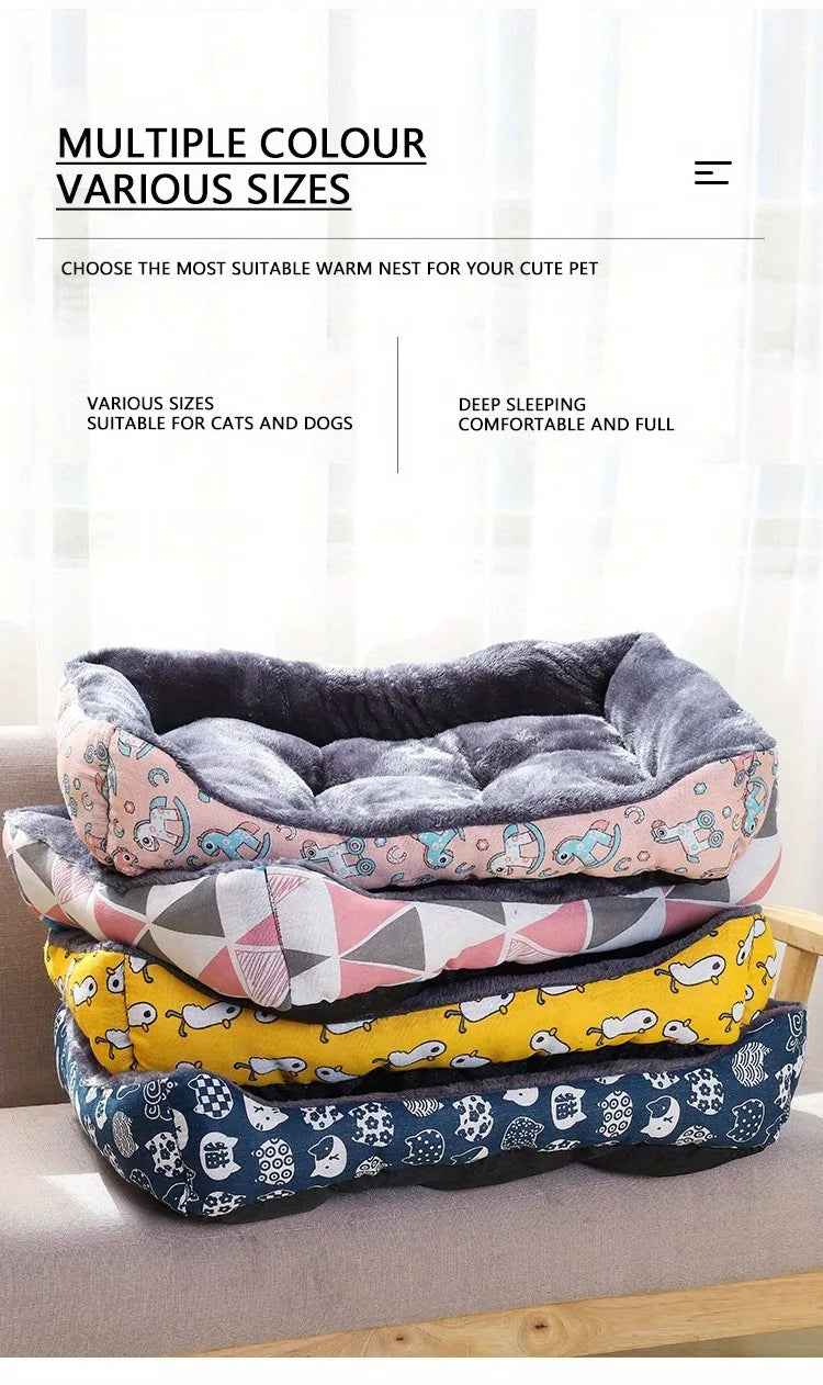 Breathable Dog Bed Sofa – Cozy Indoor Mat for Small & Medium Pets