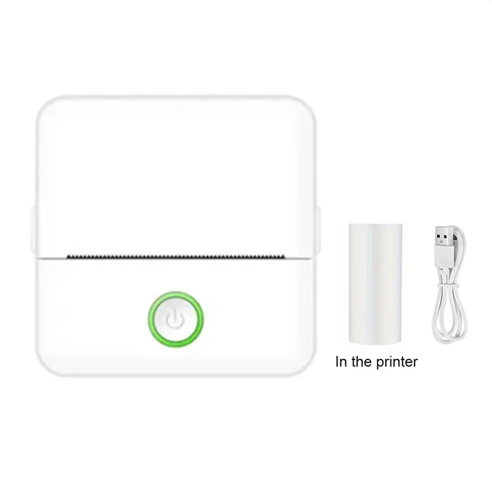 Mini Bluetooth Thermal Printer – Portable, Inkless, and Perfect for On-the-Go Printing