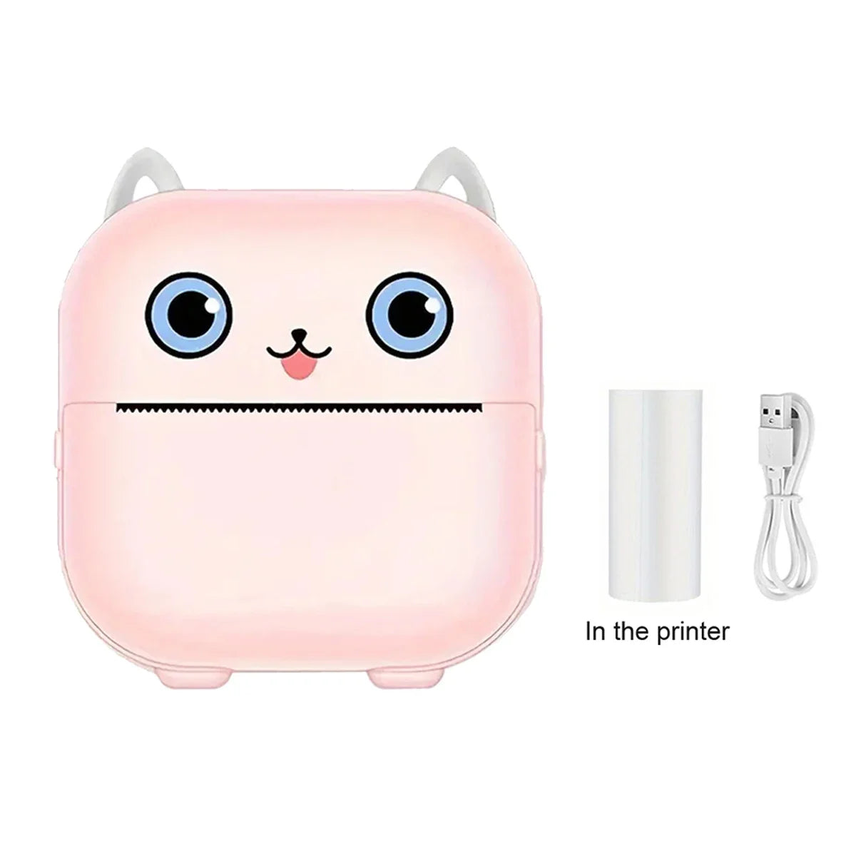 Mini Bluetooth Thermal Printer – Portable, Inkless, and Perfect for On-the-Go Printing