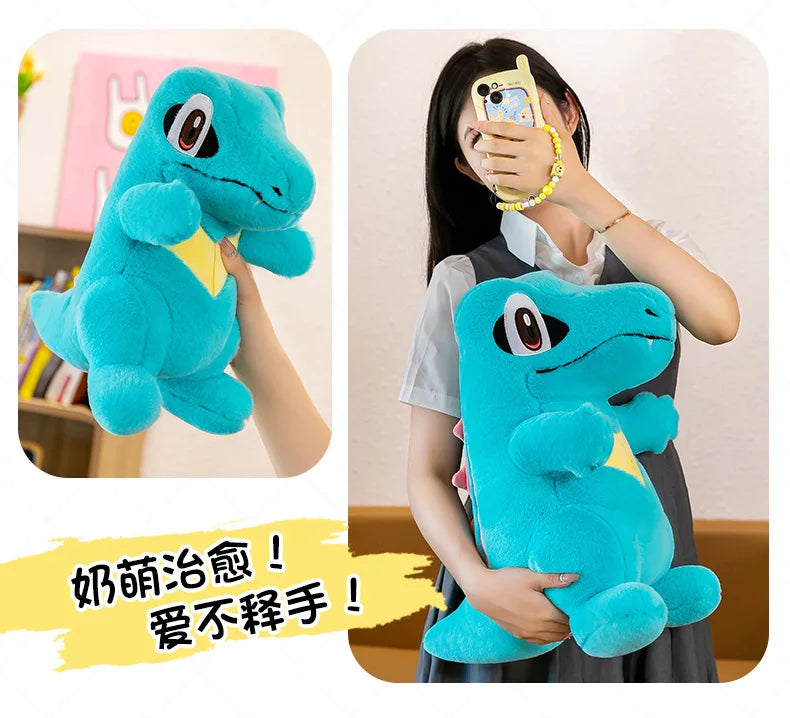 45cm Pokémon Totodile Plush Toy – Soft Crocodile-Inspired Stuffed Animal | Birthday Gift for Kids & Fans