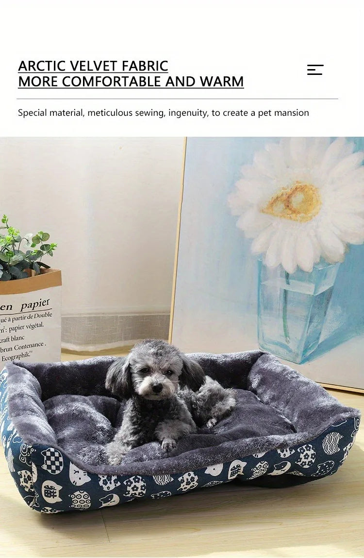 Breathable Dog Bed Sofa – Cozy Indoor Mat for Small & Medium Pets