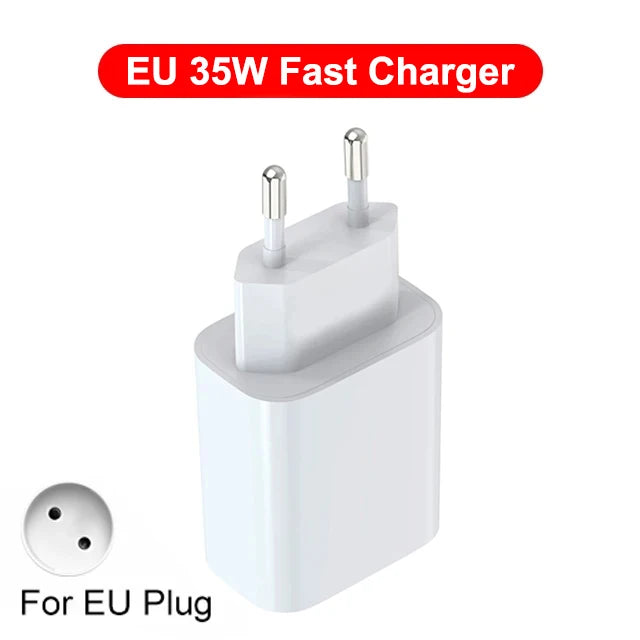 35W USB-C Fast Charger with Cable – Compatible with iPhone 11/12/13/14/15 Series