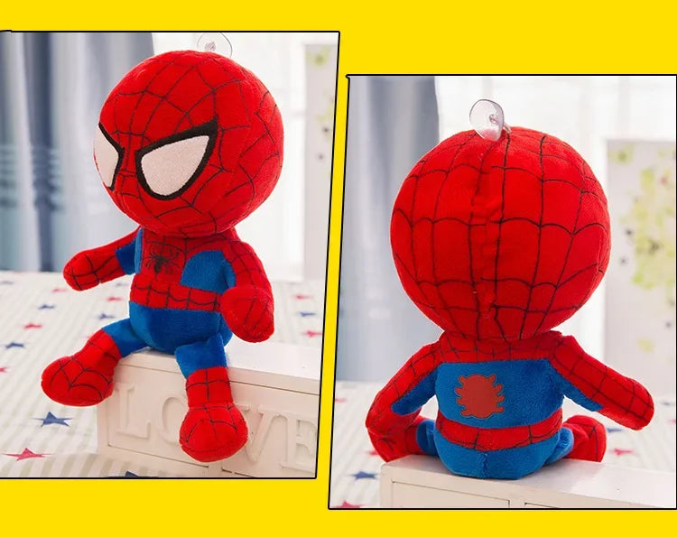 27/40cm Marvel Spiderman Plush Doll – Soft Stuffed Superhero Toy | Avengers Gift for Boys, Christmas & Birthdays