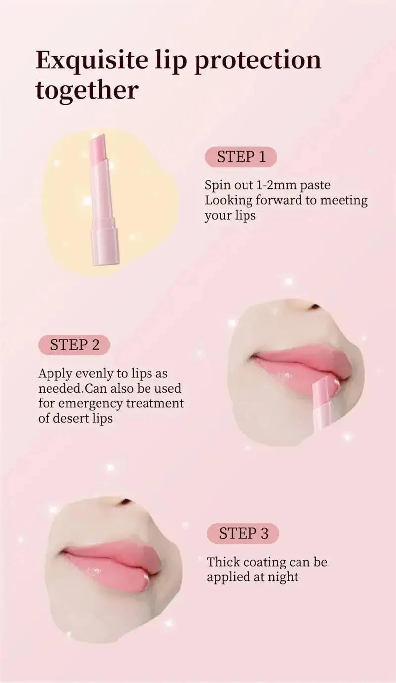 Korean Cosmetics Lightening Lip Balm – Restore Natural Pink, Moisturized Lips