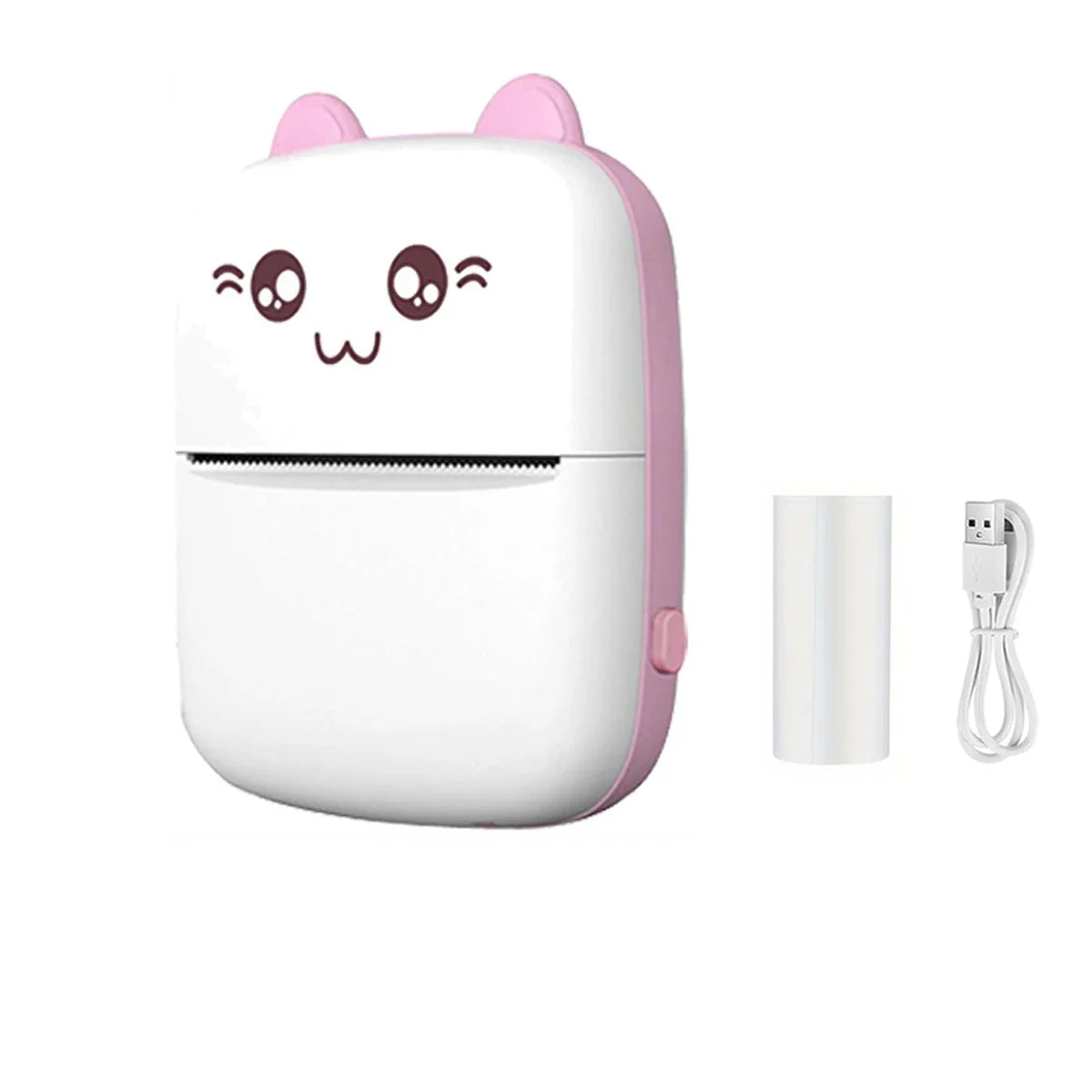 Mini Bluetooth Thermal Printer – Portable, Wireless, Ink-Free