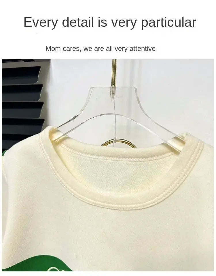 Children’s 2-Piece Summer T-Shirt & Shorts Set – Soft Cotton Casual Outfit for Boys & Girls