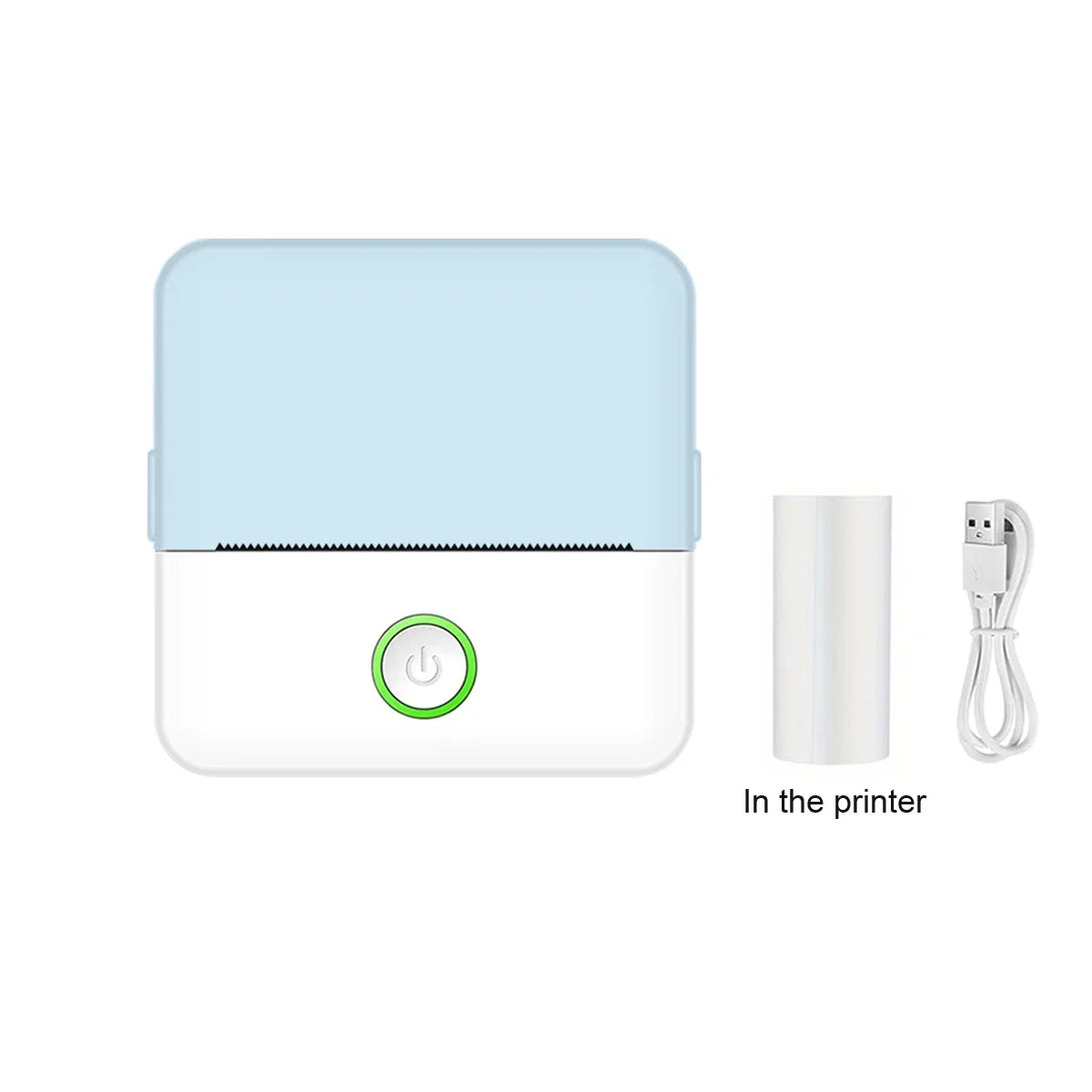 Mini Bluetooth Thermal Printer – Portable, Inkless, and Perfect for On-the-Go Printing