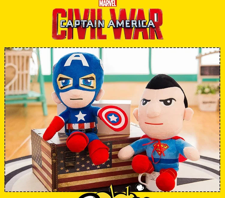27/40cm Marvel Spiderman Plush Doll – Soft Stuffed Superhero Toy | Avengers Gift for Boys, Christmas & Birthdays