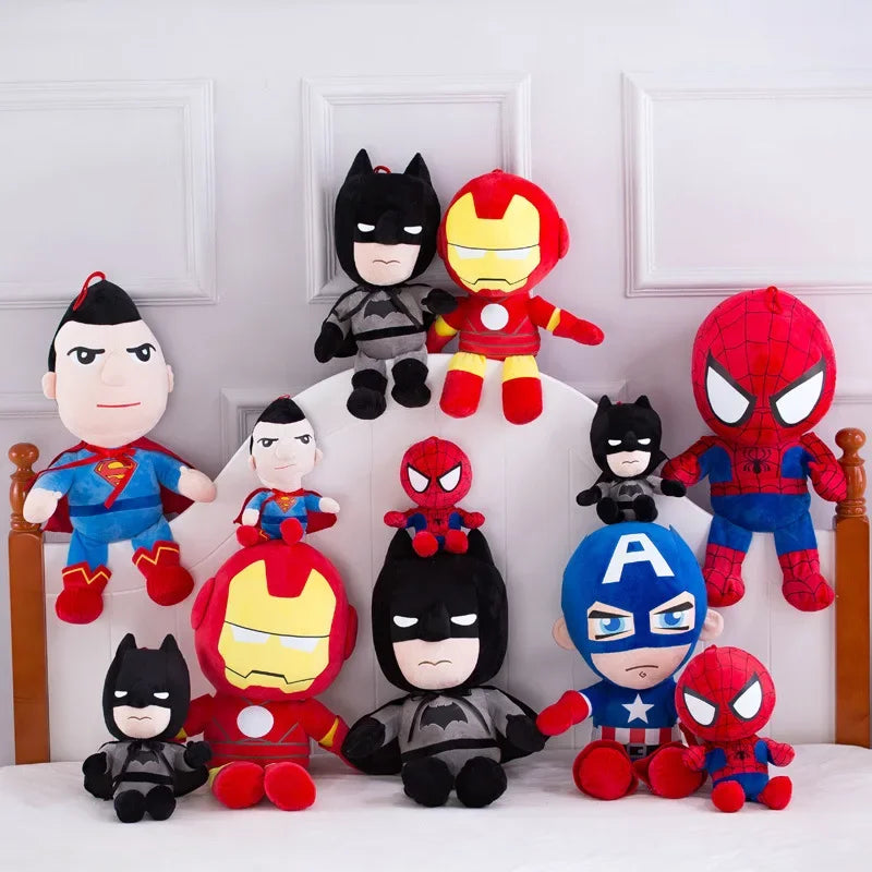 27/40cm Marvel Spiderman Plush Doll – Soft Stuffed Superhero Toy | Avengers Gift for Boys, Christmas & Birthdays