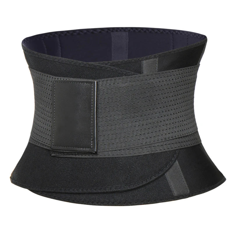 Men's Waist Trainer Vest – 2-in-1 Neoprene Slimming Body Shaper with Double Belts & Zipper | Sweat Vest for Fitness & Weight Loss