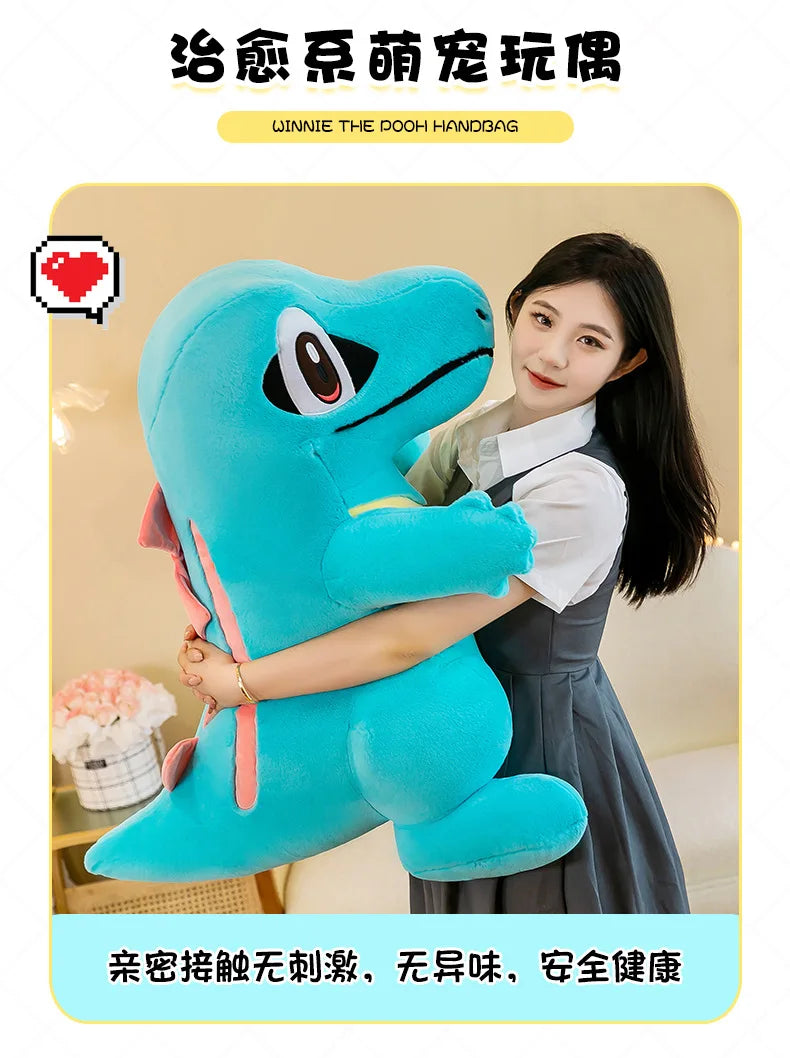 45cm Pokémon Totodile Plush Toy – Soft Crocodile-Inspired Stuffed Animal | Birthday Gift for Kids & Fans