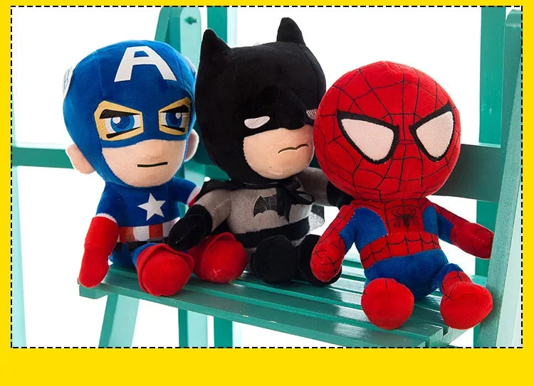 27/40cm Marvel Spiderman Plush Doll – Soft Stuffed Superhero Toy | Avengers Gift for Boys, Christmas & Birthdays