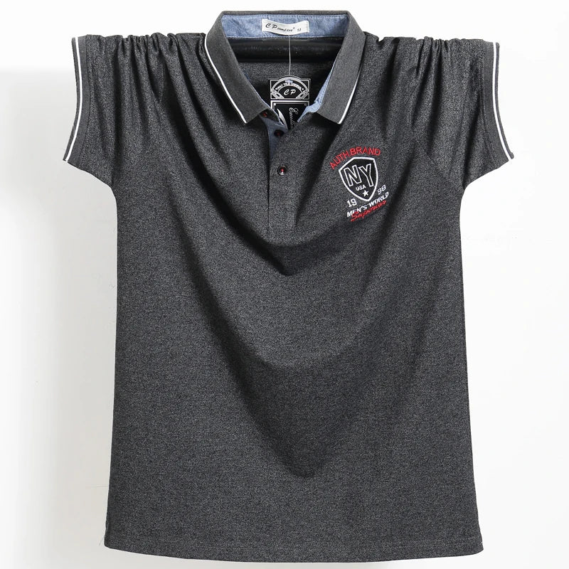 Purple Men Polo Shirt