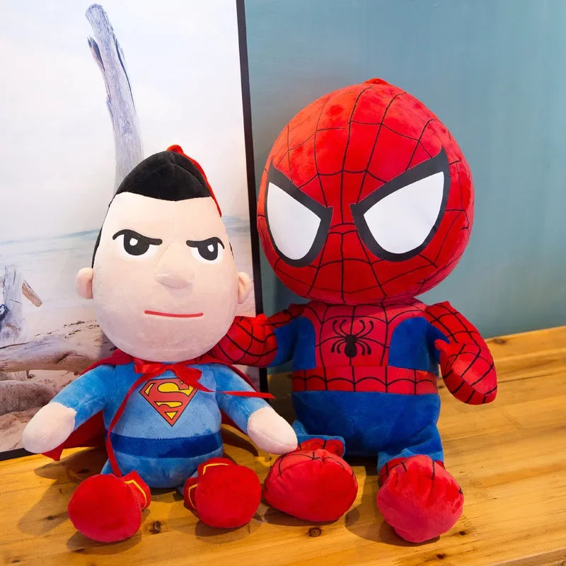 27/40cm Marvel Spiderman Plush Doll – Soft Stuffed Superhero Toy | Avengers Gift for Boys, Christmas & Birthdays