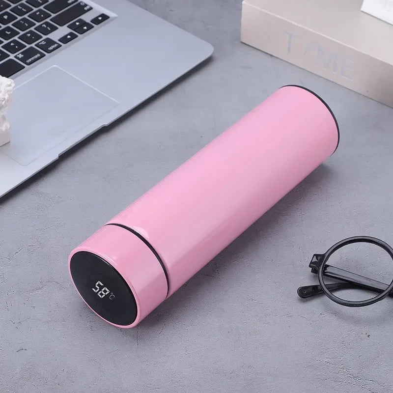 500ML Intelligent Temperature Thermos Bottle – LED Display & Stainless Steel Insulation