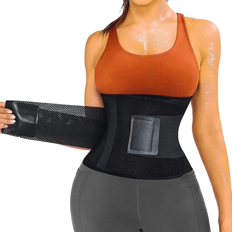 Men's Waist Trainer Vest – 2-in-1 Neoprene Slimming Body Shaper with Double Belts & Zipper | Sweat Vest for Fitness & Weight Loss