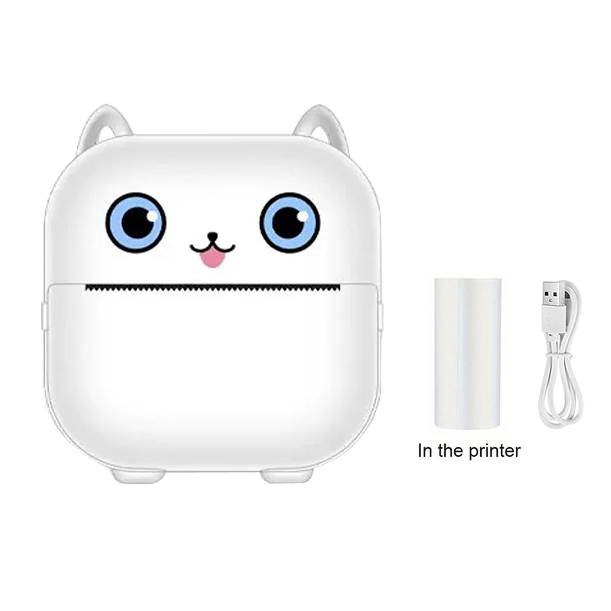 Mini Bluetooth Thermal Printer – Portable, Inkless, and Perfect for On-the-Go Printing