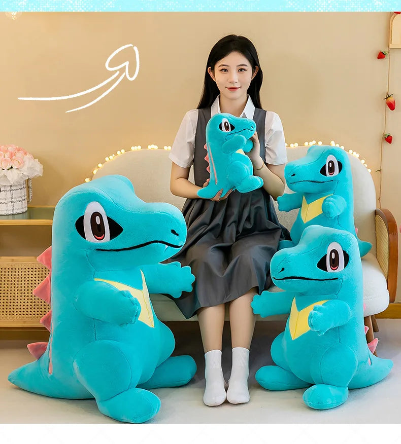 45cm Pokémon Totodile Plush Toy – Soft Crocodile-Inspired Stuffed Animal | Birthday Gift for Kids & Fans