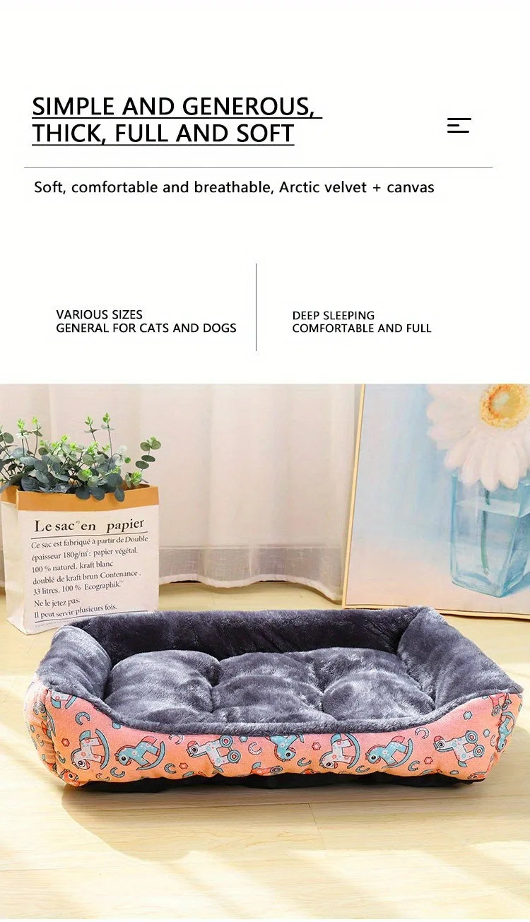 Breathable Dog Bed Sofa – Cozy Indoor Mat for Small & Medium Pets